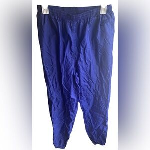 Nike Vintage‎ 90s Gray Tag Windpants Track Pants Ankle Zip Underline Size Large